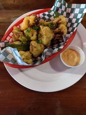 Honey mustard wings w chipotle mayo at Bad Apple  in Vancouver