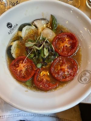 Veggie ramen, no egg   at Ajitama Ramen Bistro in Lisbon