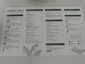   at Raw and Juicy in Alys Beach