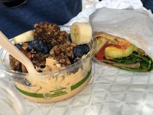 Another delicious meal at Raw and Juicy in Alys Beach