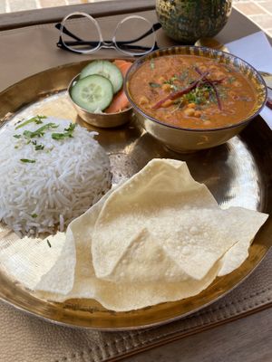 Lunch special  at Garlic n Greens in Bruges