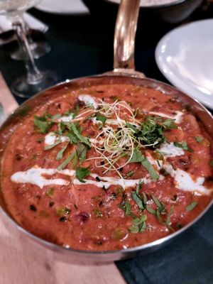 Mattar mushroom at Garlic n Greens in Bruges