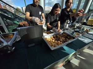 At Vegan Afairs, Brugge at Garlic n Greens in Bruges