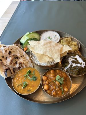 Vegan lunch special   at Garlic n Greens in Bruges