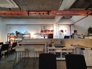 Main counter at Sala - The Row in Kuala Lumpur