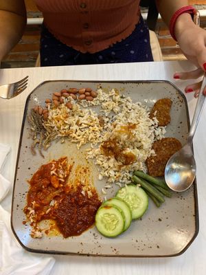 Nasi Lemak VERY 🌶  at Sala - The Row in Kuala Lumpur