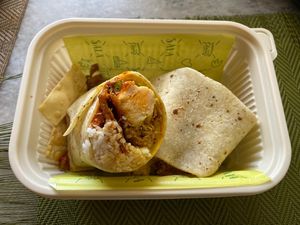 Nasi Lemak Burrito at Sala - The Row in Kuala Lumpur