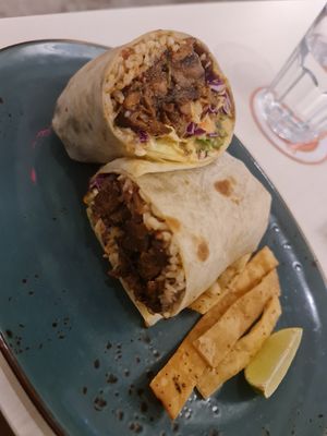 Shrooms Asana Burrito at Sala - The Row in Kuala Lumpur