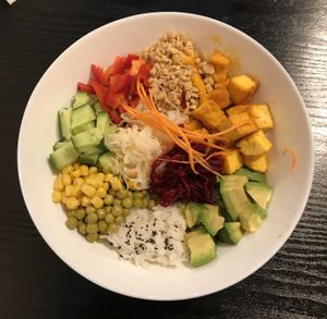 Linh's poke bowl  at Linh - Not Just A Restaurant in Prague