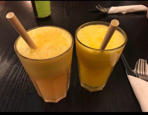 Orange juice und Juice me at Linh - Not Just A Restaurant in Prague