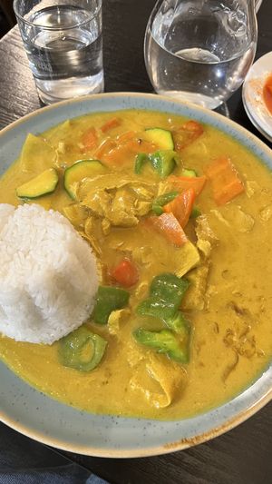 Thai curry  at Linh - Not Just A Restaurant in Prague