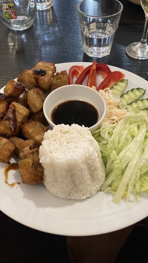 Fake pork   at Linh - Not Just A Restaurant in Prague