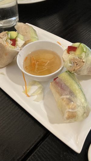 Summer rolls  at Linh - Not Just A Restaurant in Prague