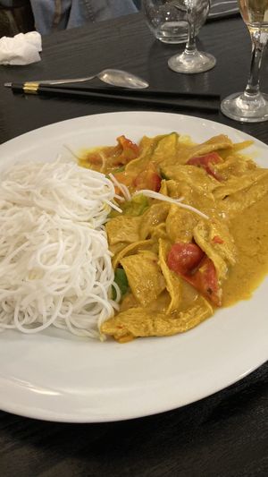 Thai red curry   at Linh - Not Just A Restaurant in Prague
