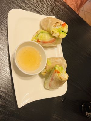 Rice Paper Rolls  at Linh - Not Just A Restaurant in Prague