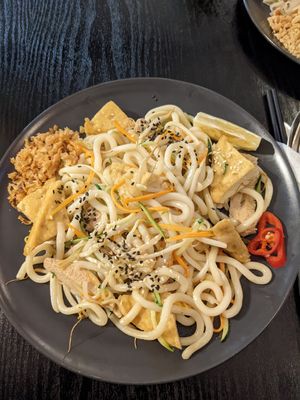 Fox udon at Linh - Not Just A Restaurant in Prague