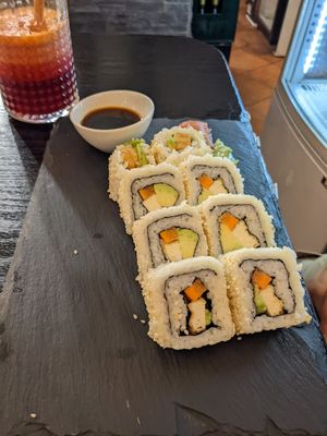 Protein maki at Linh - Not Just A Restaurant in Prague