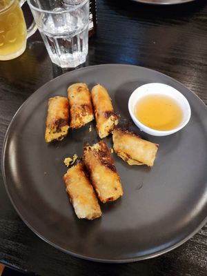 Spring rolls at Linh - Not Just A Restaurant in Prague