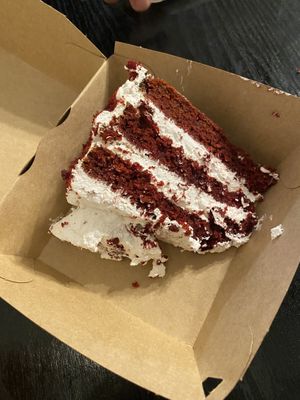 Red velvet cake - to die for!   at Linh - Not Just A Restaurant in Prague