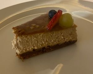 Lotus cheesecake   at Linh - Not Just A Restaurant in Prague