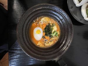 Spicy soup  at Linh - Not Just A Restaurant in Prague