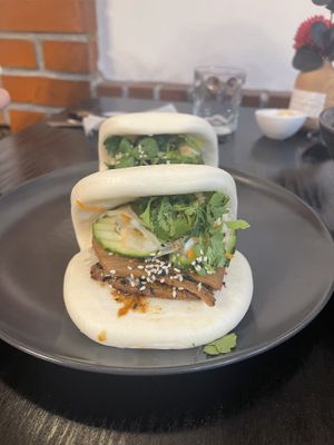 Bao buns  at Linh - Not Just A Restaurant in Prague