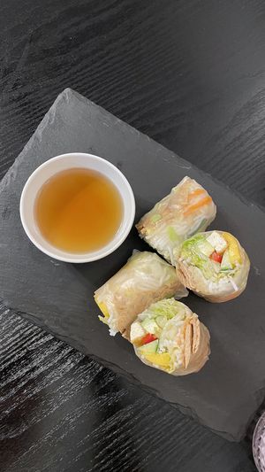 Summer rolls 💚  at Linh - Not Just A Restaurant in Prague