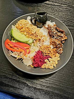 Bao Plate at Linh - Not Just A Restaurant in Prague