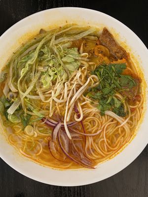 Soup  at Linh - Not Just A Restaurant in Prague