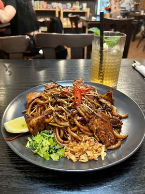 Black Magic Udon  at Linh - Not Just A Restaurant in Prague