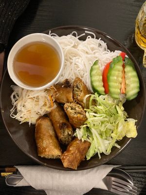 Bun nem at Linh - Not Just A Restaurant in Prague