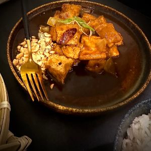 Buffalo tofu  at Linh - Not Just A Restaurant in Prague