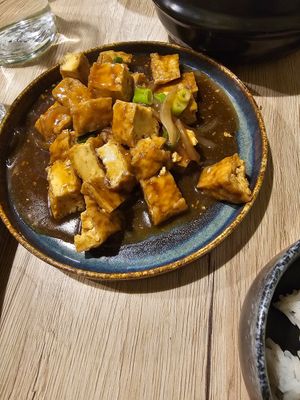Buffalo tofu at Linh - Not Just A Restaurant in Prague