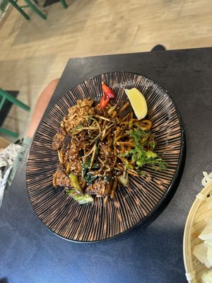 Black magic udon ?!  at Linh - Not Just A Restaurant in Prague