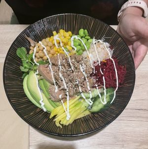 Jackfruit Bowl  at Linh - Not Just A Restaurant in Prague