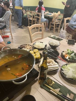 Hot pot   at Linh - Not Just A Restaurant in Prague