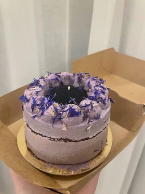 Taro cake at Linh - Not Just A Restaurant in Prague