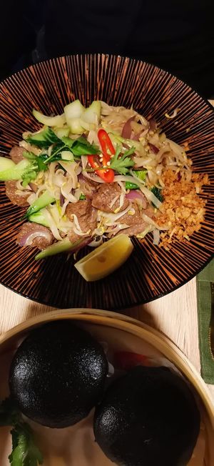 A type of pho dish at Linh - Not Just A Restaurant in Prague