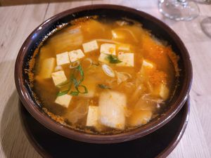 Kimchi soup at Linh - Not Just A Restaurant in Prague