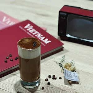 Caramel Coffee at Linh - Not Just A Restaurant in Prague