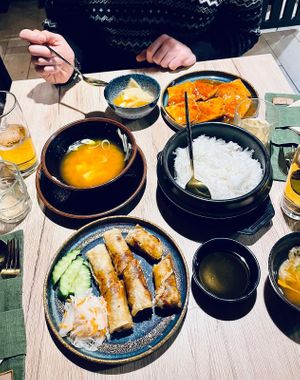 Family set menu  at Linh - Not Just A Restaurant in Prague