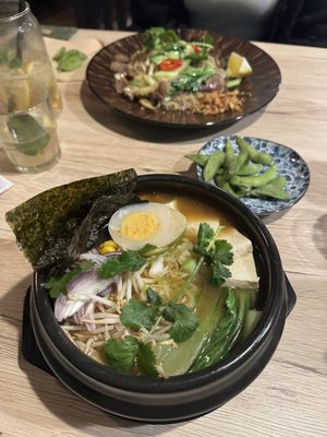 Vegan egg! #Veganuary at Linh - Not Just A Restaurant in Prague