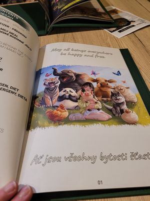 The menu #Veganuary at Linh - Not Just A Restaurant in Prague