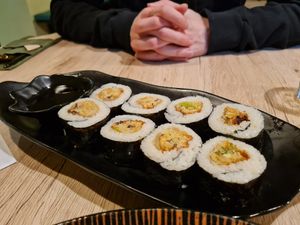 Sushi #Veganuary at Linh - Not Just A Restaurant in Prague