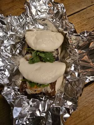 Bao buns at Linh - Not Just A Restaurant in Prague