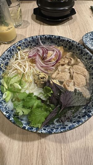 Vegan Pho  at Linh - Not Just A Restaurant in Prague