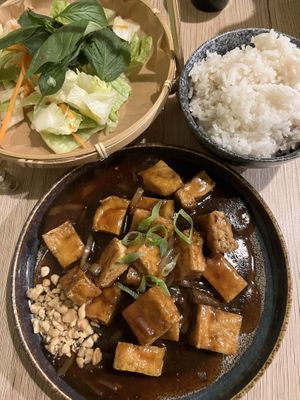 Buffalo tofu  at Linh - Not Just A Restaurant in Prague