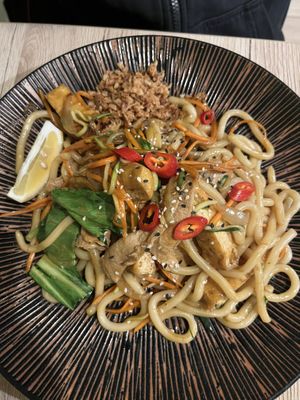 Fox udon  at Linh - Not Just A Restaurant in Prague