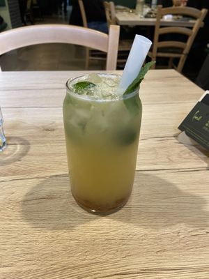 Amazing iced teaa  at Linh - Not Just A Restaurant in Prague