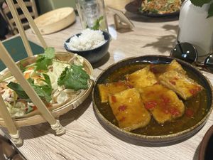 Dragon tofu awesomeness   at Linh - Not Just A Restaurant in Prague